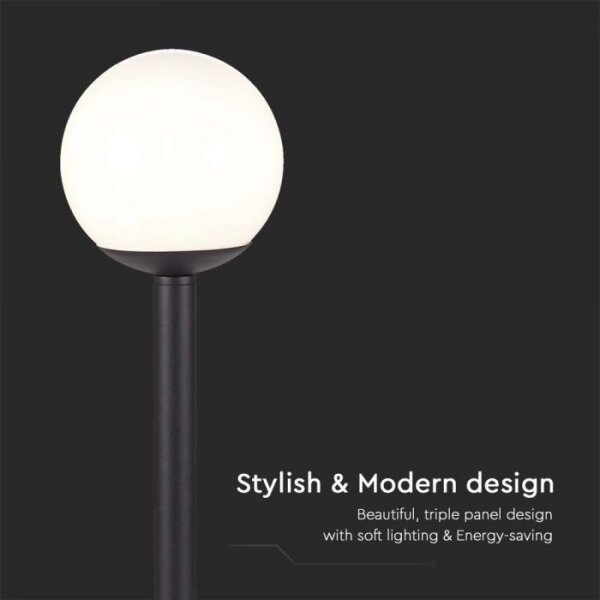 Lampă de exterior 1xE27/60W/230V IP44 97 cm negru