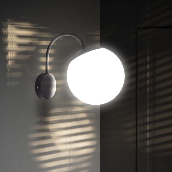 Lampă de perete de exterior 1xE27/60W/230V IP44 negru