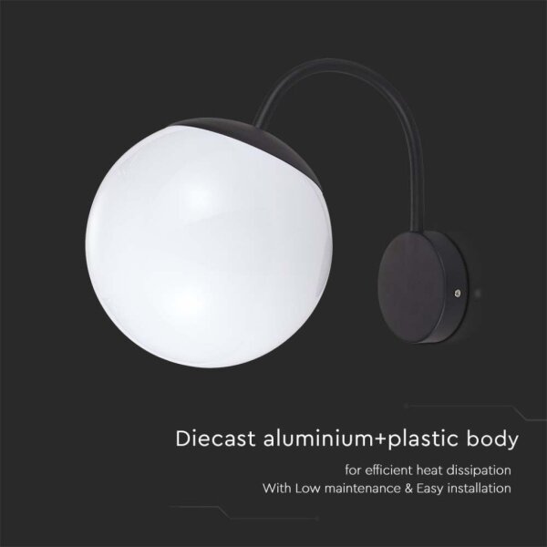 Lampă de perete de exterior 1xE27/60W/230V IP44 negru