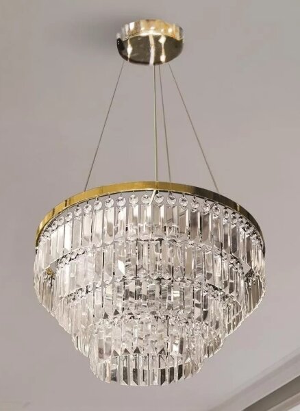 Azzardo AZ4906 - Lustră de cristal pe cablu SALERNO 12xG9/40W/230V
