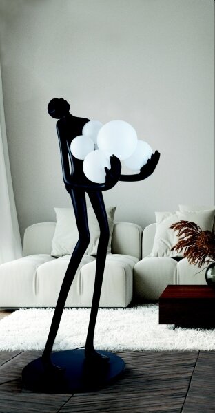 Lampadar ATLAS 6xE14/50W/230V 180 cm Azzardo AZ4985