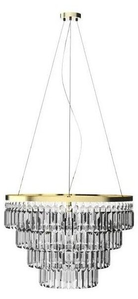 Azzardo AZ4906 - Lustră de cristal pe cablu SALERNO 12xG9/40W/230V
