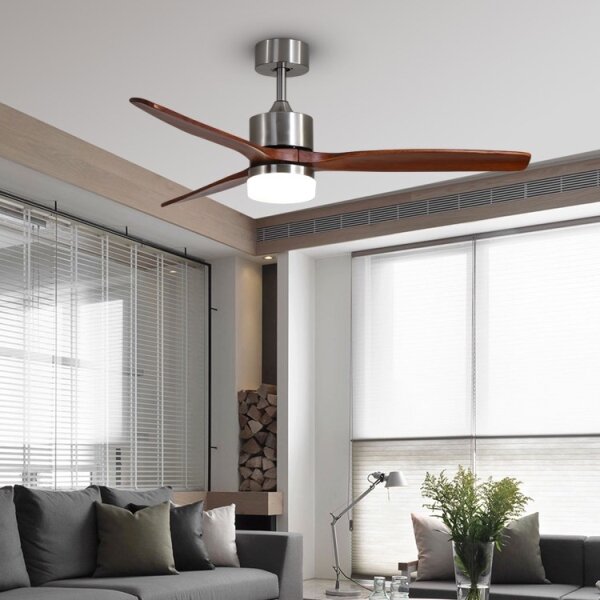 Ventilator LED Immax NEO 07165-S ELEGANTE LED/18W/230V Wi-Fi Tuya + telecomandă