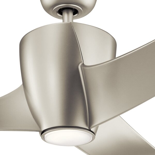 Ventilator LED dimabil de tavan Kichler KLF-PHREE-56-BN PHREE 10W/230V + telecomandă