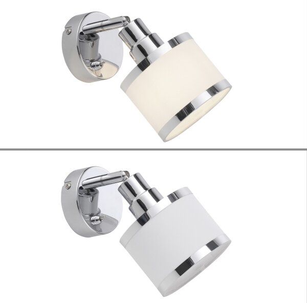 Spot de perete ACCOR 1xE14/25W/230V Leuchten Direkt 15371-17