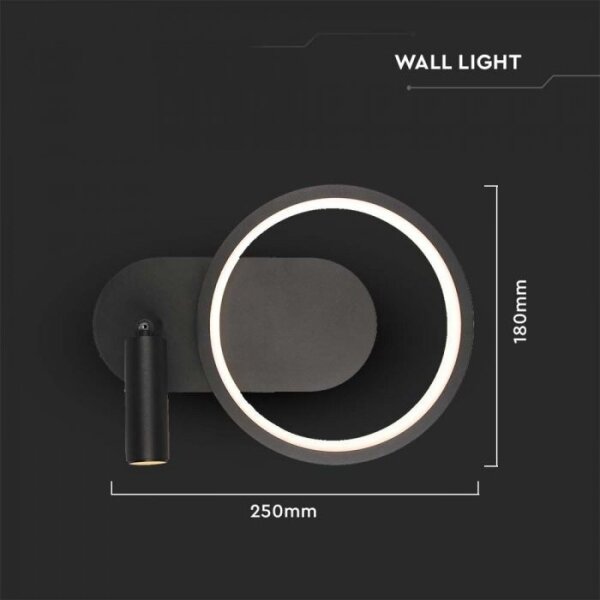 Aplică LED/14W/230V 4000K alb