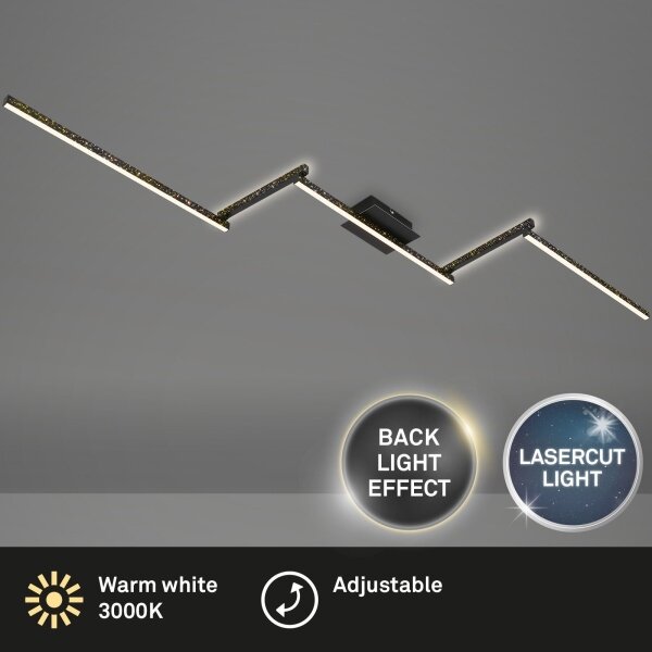 Lustră LED aplicată REY 5xLED/4,8W/230V Brilo