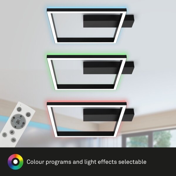 Lustră LED RGBW dimabilă aplicată FRAME LED/18W/230V 2700-6500K Brilo + telecomandă