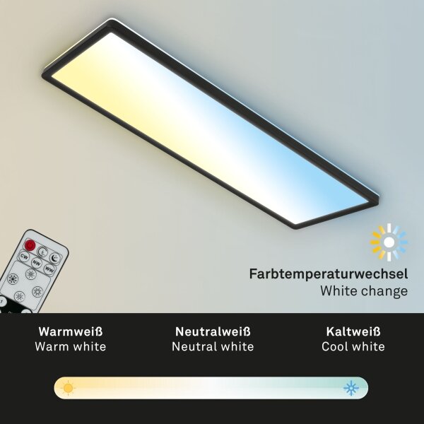 Plafonieră LED dimabilă SLIM LED/23W/230V Brilo + telecomandă