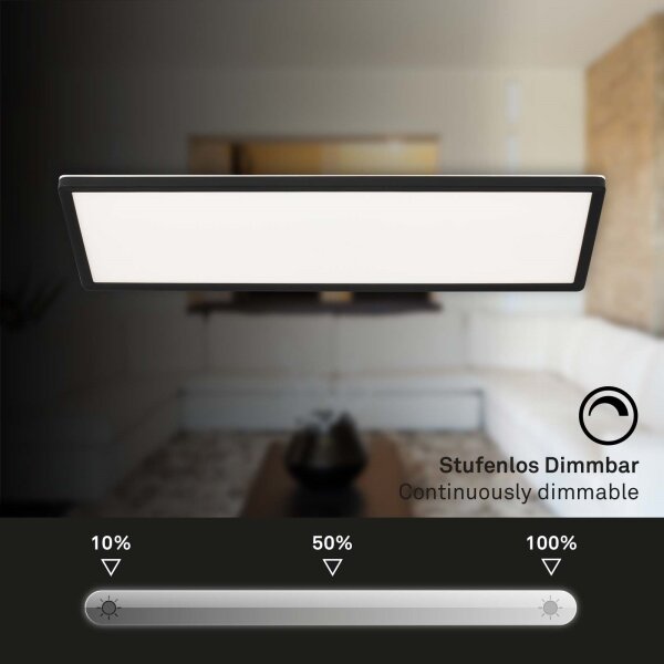 Plafonieră LED dimabilă SLIM LED/23W/230V Brilo + telecomandă
