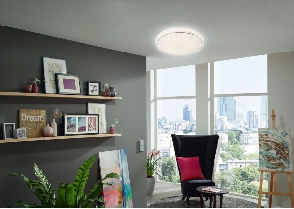 Plafonieră LED dimabilă STARRY SKY LED/18W/230V 3000-6500K Brilo + telecomandă