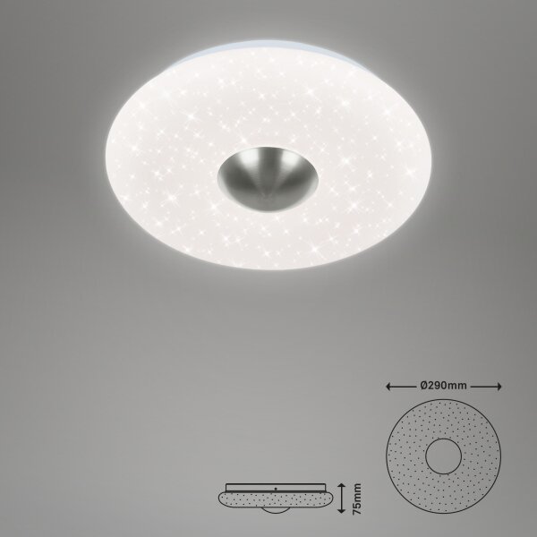 Plafonieră LED NALU LED/12W/230V Briloner
