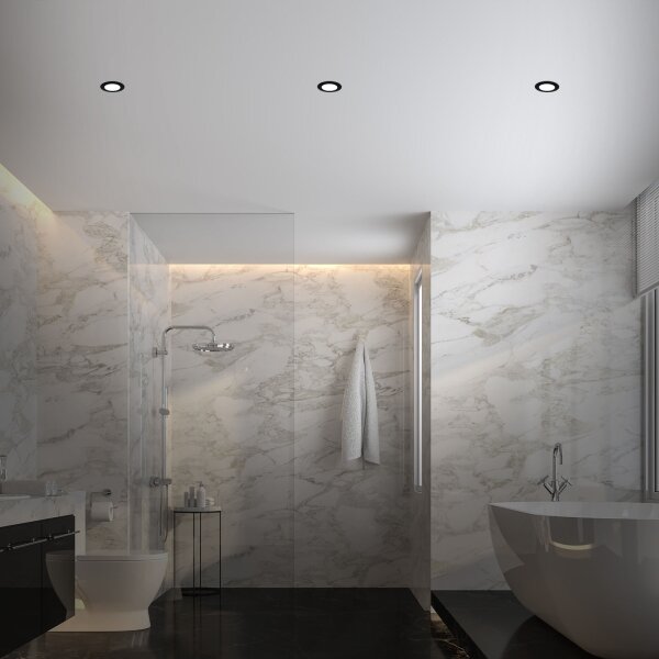 SET 3x corp de iluminat LED dimabil pentru baie LED/4,8W/230V IP44 Briloner + telecomandă