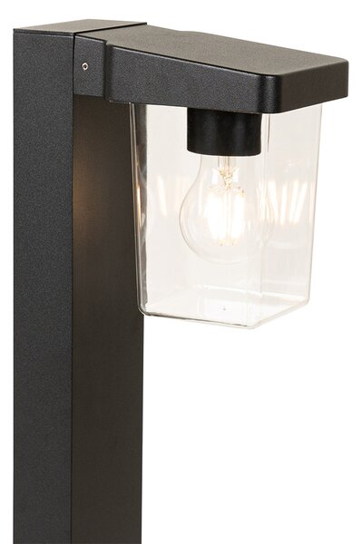 Lampă de podea modernă pentru exterior neagră 60 cm IP54 - Chimay