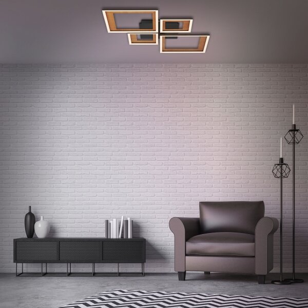 Lustră LED dimabilă aplicată FRAME LED/38W/230V Brilo