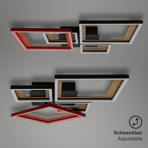 Lustră LED dimabilă aplicată FRAME LED/38W/230V Brilo
