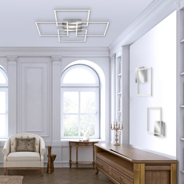 Lustră LED dimabilă aplicată FRAME 4xLED/12W/230V Briloner
