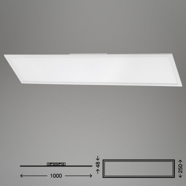 Plafonieră LED dimabilă SLIM LED/24W/230V 2700-6500K Brilo + telecomandă