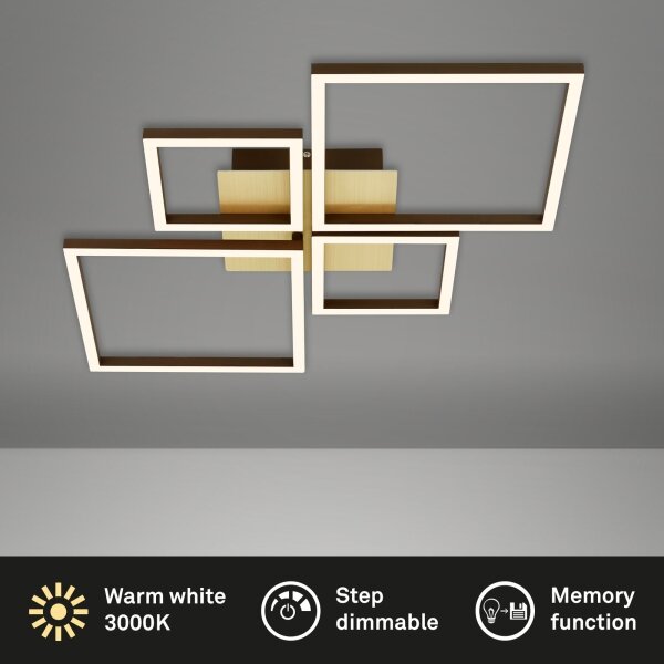 Lustră LED dimabilă aplicată FRAME LED/44W/230V Brilo
