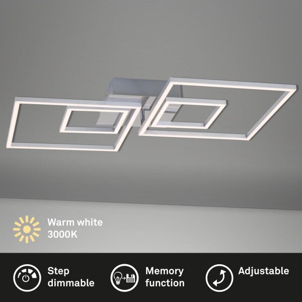 Plafonieră LED dimabilă FRAMES LED/40W/230V Briloner