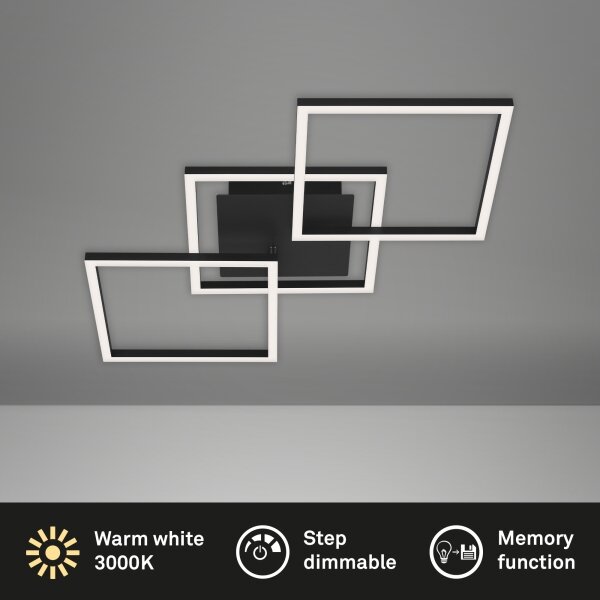 Lustră LED dimabilă aplicată FRAME LED/30W/230V Brilo