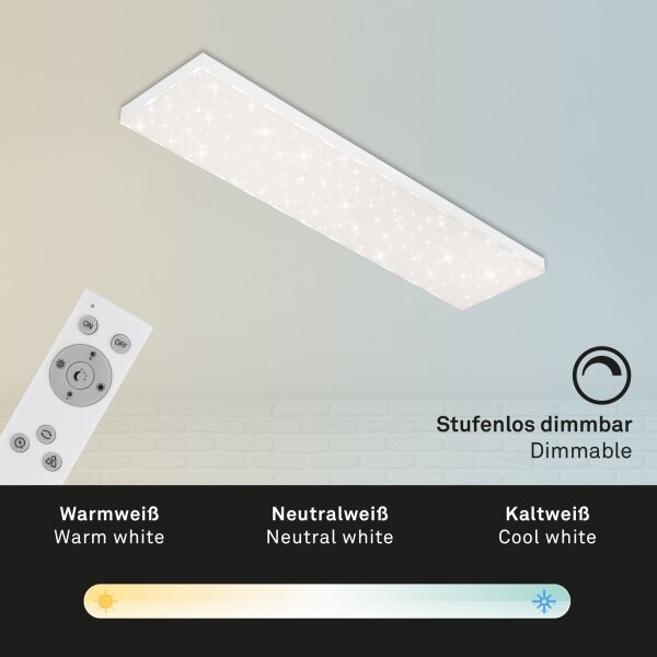 Plafonieră LED dimabilă STARRY SKY LED/24W/230V 3000-6500K Brilo + telecomandă