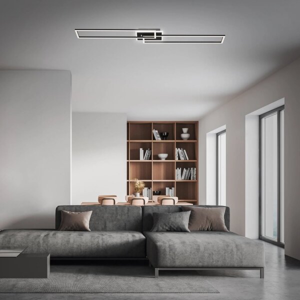 Lustră LED dimabilă aplicată FRAME 2xLED/20W/230V 2700-6500K Brilo + telecomandă