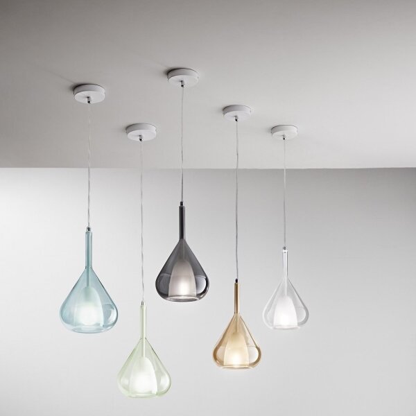 Lustră pe cablu LILA 1xE27/40W/230V auriu Fabas Luce 3481-40-125