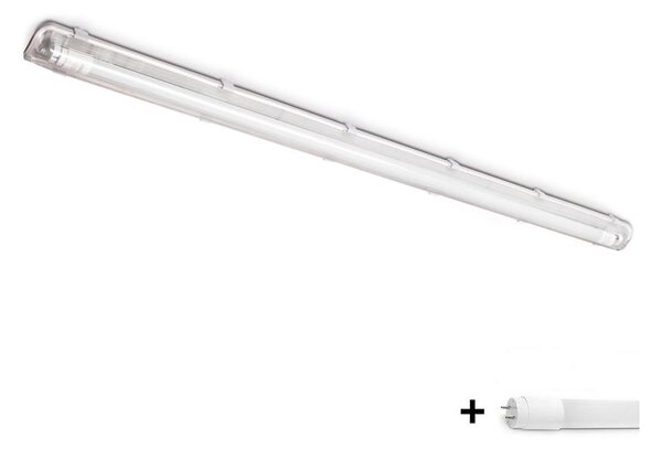 Brilagi -LED Tech. corp de iluminat fluorescent OPTIMA T8 1xG13/18W/230V 4000K IP65 128 cm