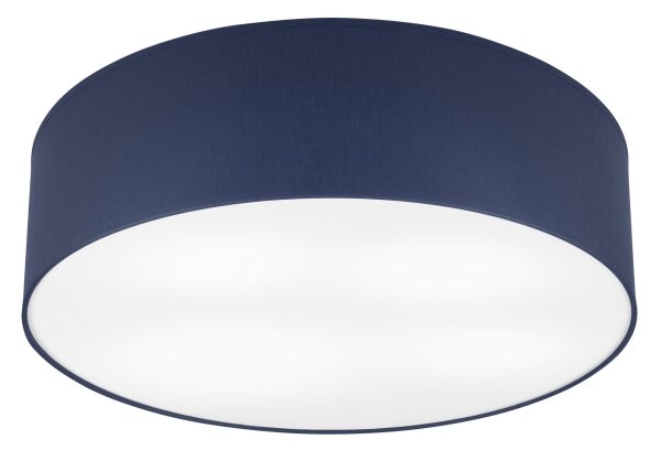 Plafonieră SIRJA PASTEL DOUBLE 4xE27/15W/230V d. 45 cm albastru închis
