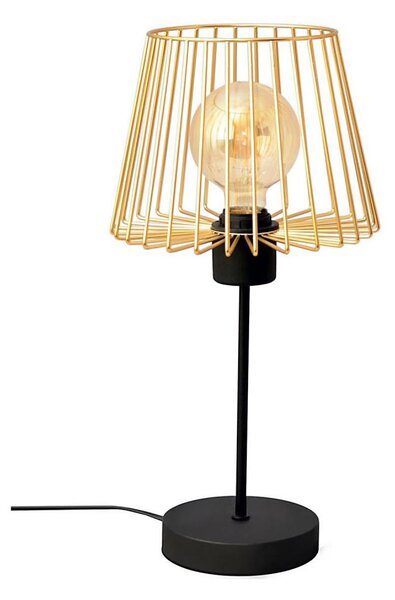 Lampă de masă TORRI 1xE27/15W/230V auriu/negru
