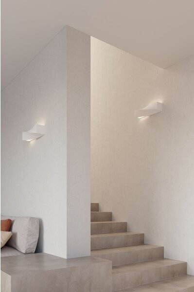 Aplică LED KERRY 1xE27/7,5W/230V ceramică/alb Brilagi