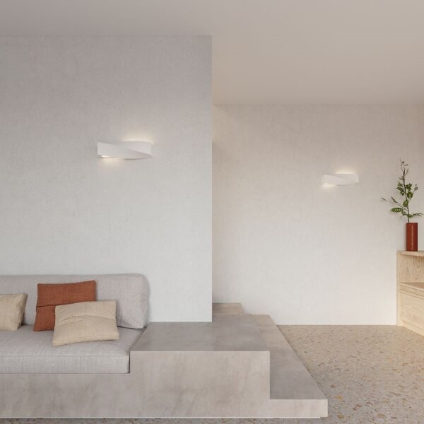 Aplică LED KERRY 1xE27/7,5W/230V ceramică/alb Brilagi