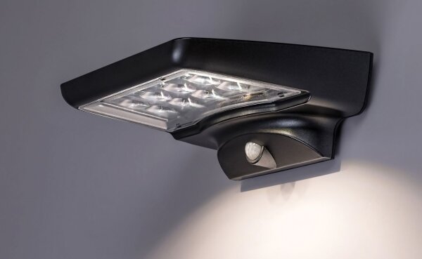 Corp de iluminat LED solar cu senzor MOSELLE LED/4W/3,7V IP44 Rabalux 77014
