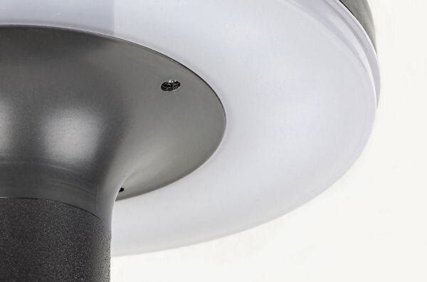 Corp de iluminat LED solar cu senzor ALASKA LED/10W/3,7V IP44 Rabalux 77017