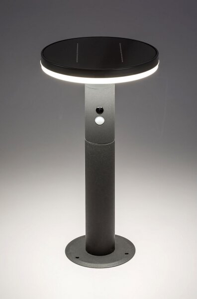 Corp de iluminat LED solar cu senzor ALASKA LED/10W/3,7V IP44 Rabalux 77018