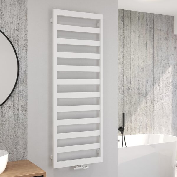 Oltens Benk calorifer de baie scară 139x50 cm alb 55006000