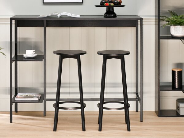 Scaun bar Boredom (negru). Promo -24%. 1136375