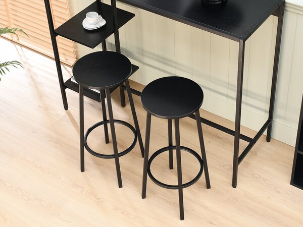 Scaun bar Boredom (negru). Promo -24%. 1136375