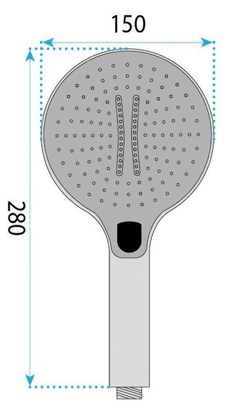 PARA DE DUS REA JS-033 Brush Gold