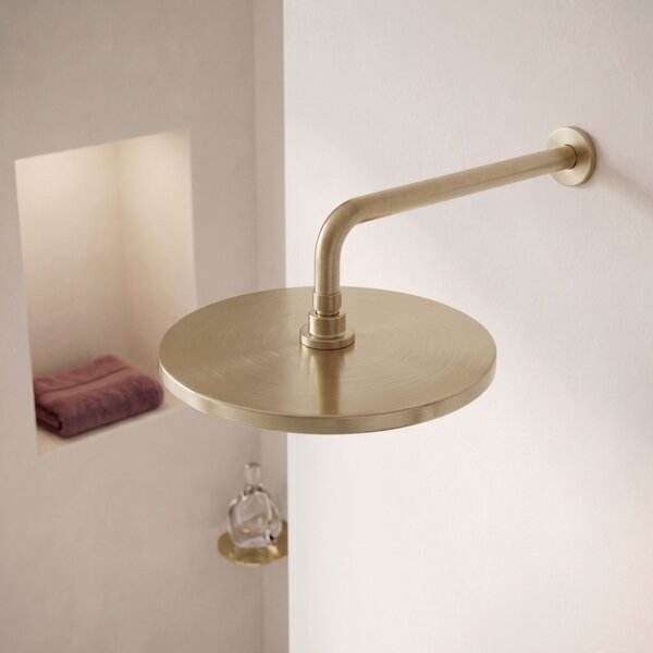 Cap de duș rotund REA JS-021 Gold Brush