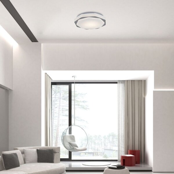 Rabalux 71046 - Plafonieră LED dimabilă DETTORA LED/18W/230V + telecomandă