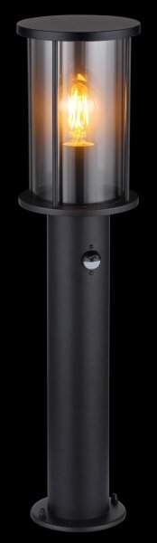 Lampă de exterior cu senzor GRACEY 1xE27/60W/230V 60 cm IP54 Globo 31362S