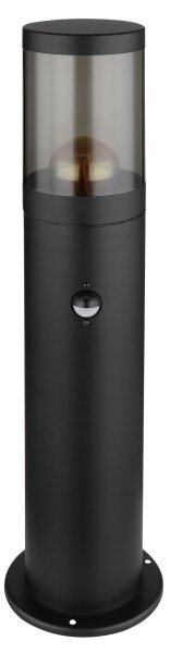 Lampă de exterior cu senzor XELOO 1xE27/60W/230V 50 cm IP44 Globo 32015BSS