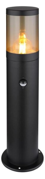 Lampă de exterior cu senzor XELOO 1xE27/60W/230V 50 cm IP44 Globo 32015BSS