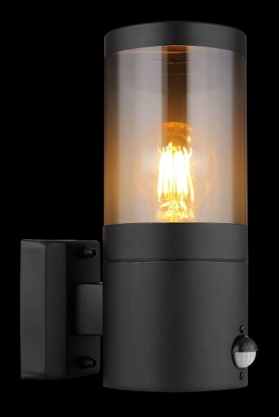 Aplică de exterior cu senzor XELOO 1xE27/60W/230V IP44 Globo 32014BSS