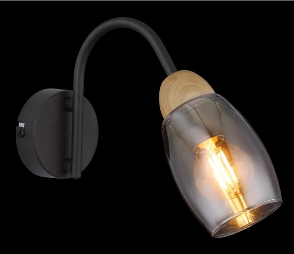 Lampă de perete GERLY 1xE14/25W/230V Globo 60297W