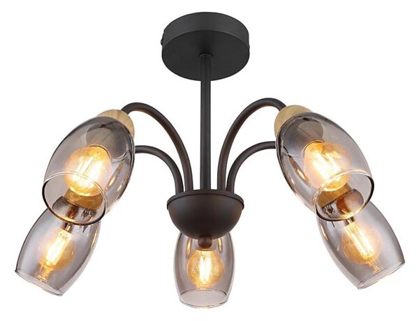 Lustră pe tijă GERLY 5xE14/25W/230V Globo 60297-5D