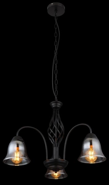 Lustră pe lanț GONNY 3xE27/60W/230V Globo 60298-3H