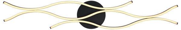 Plafonieră LED GERONIMO LED/35W/230V negru Globo 67206DW